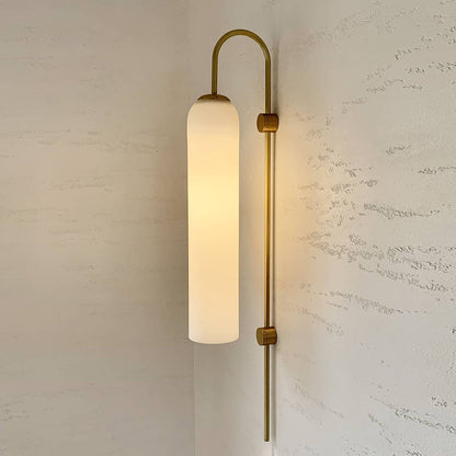 Modern Glass Vertical Wall Lamp
