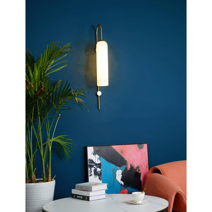 Modern Glass Vertical Wall Lamp
