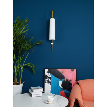 Modern Glass Vertical Wall Lamp