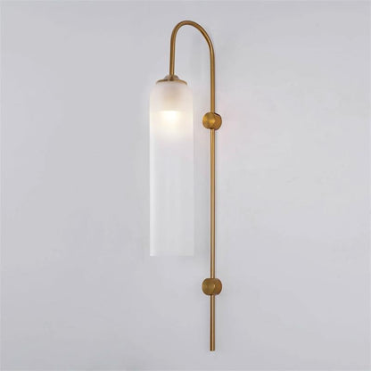 Modern Glass Vertical Wall Lamp