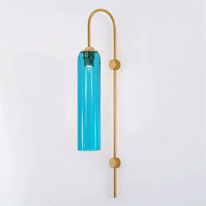 Modern Glass Vertical Wall Lamp