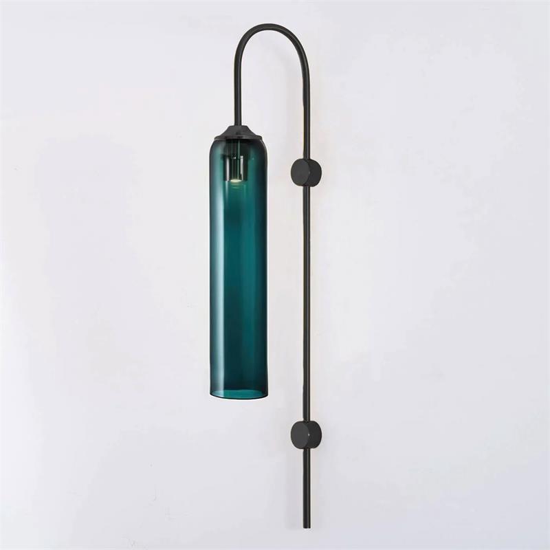 Modern Glass Vertical Wall Lamp