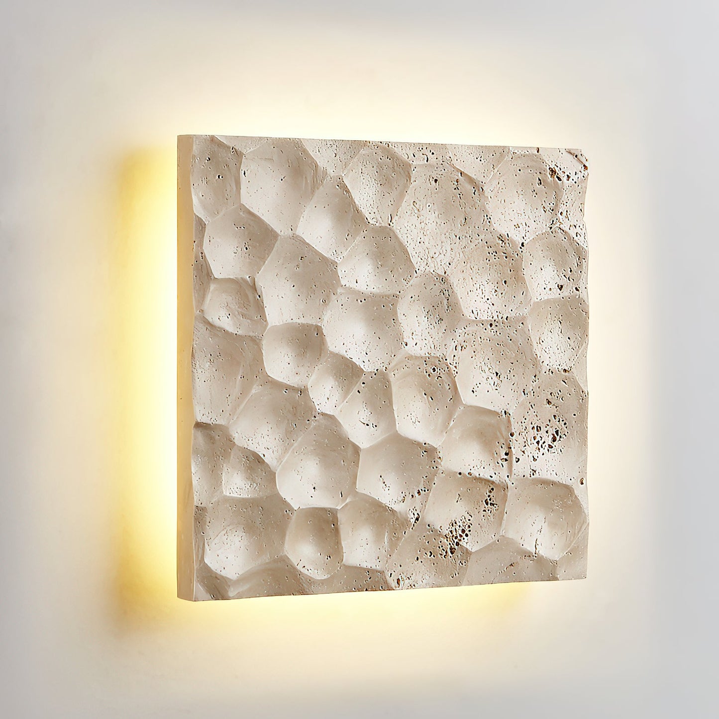Sabika Panel Travertine Sconce