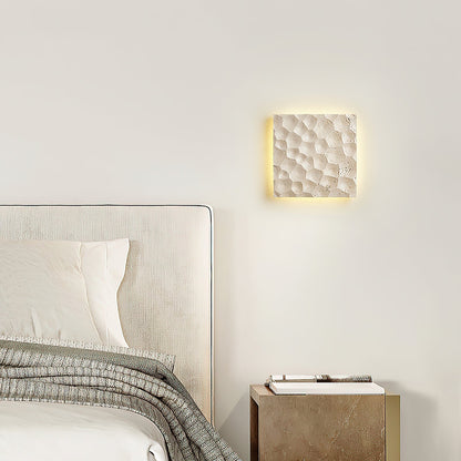 Sabika Panel Travertine Sconce