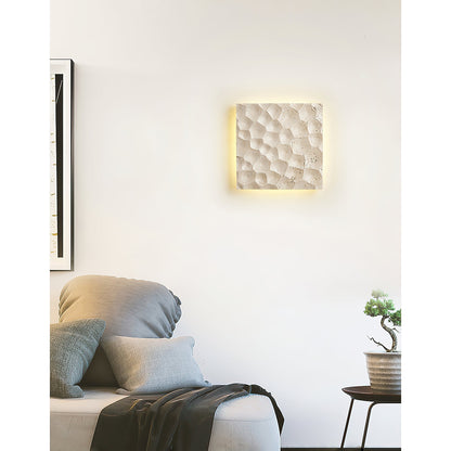 Sabika Panel Travertine Sconce