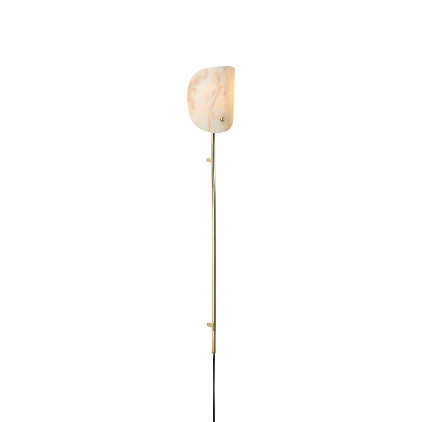 Jadeite Onyx Plug-In Sconce