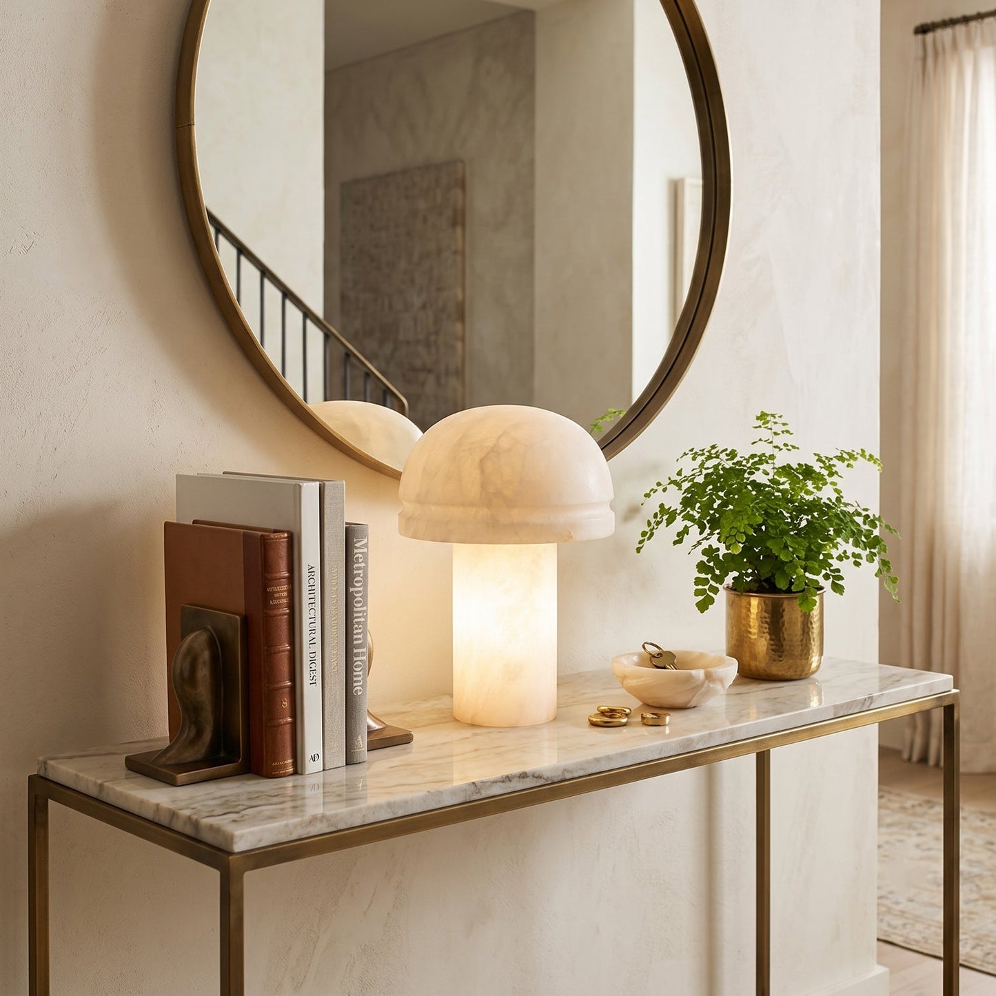 Talen Alabaster Table Lamp