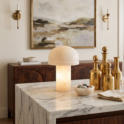 Talen Alabaster Table Lamp