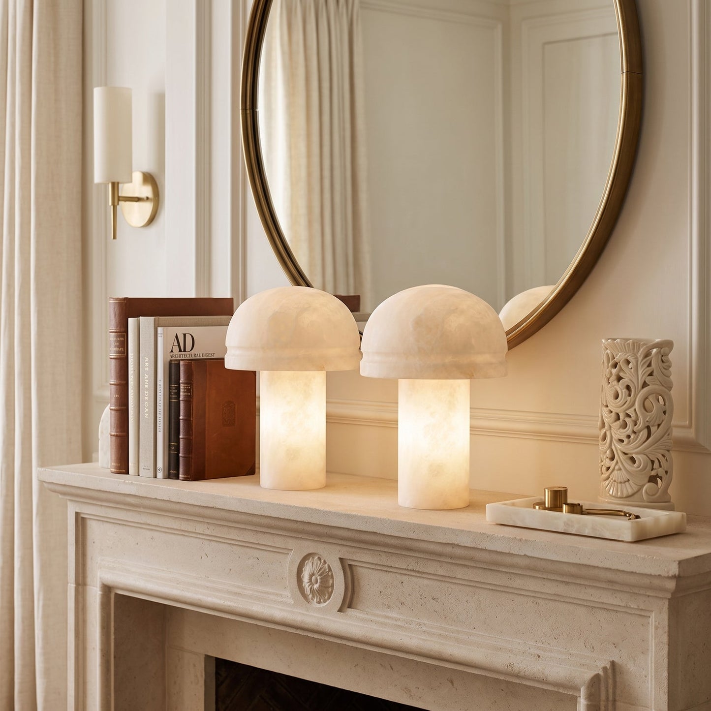 Talen Alabaster Table Lamp