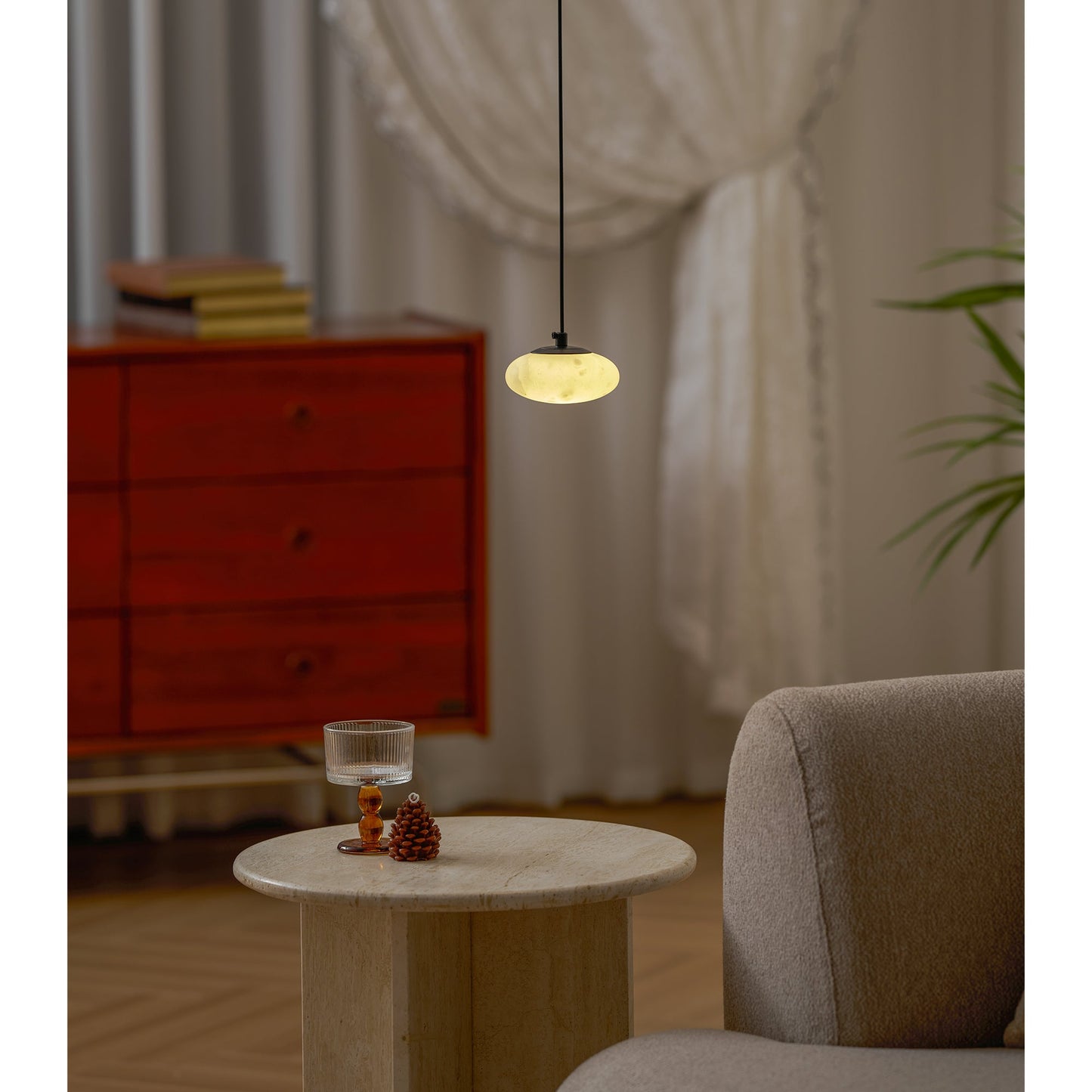 Esmique Alabaster Pendant Lamp