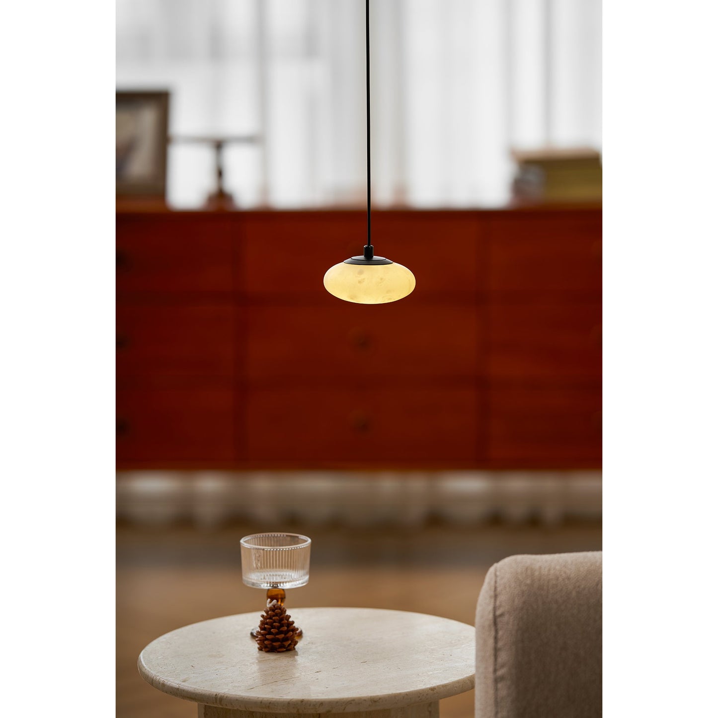 Esmique Alabaster Pendant Lamp
