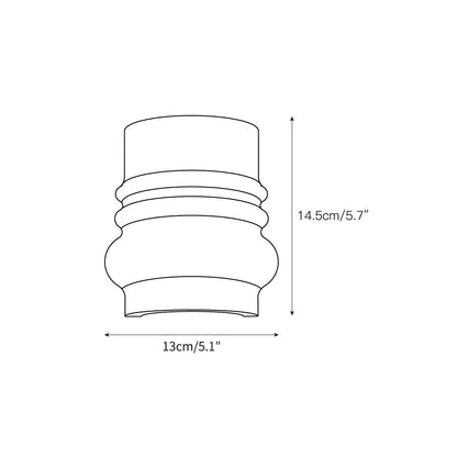 Kirai Travertine Wall Lamp