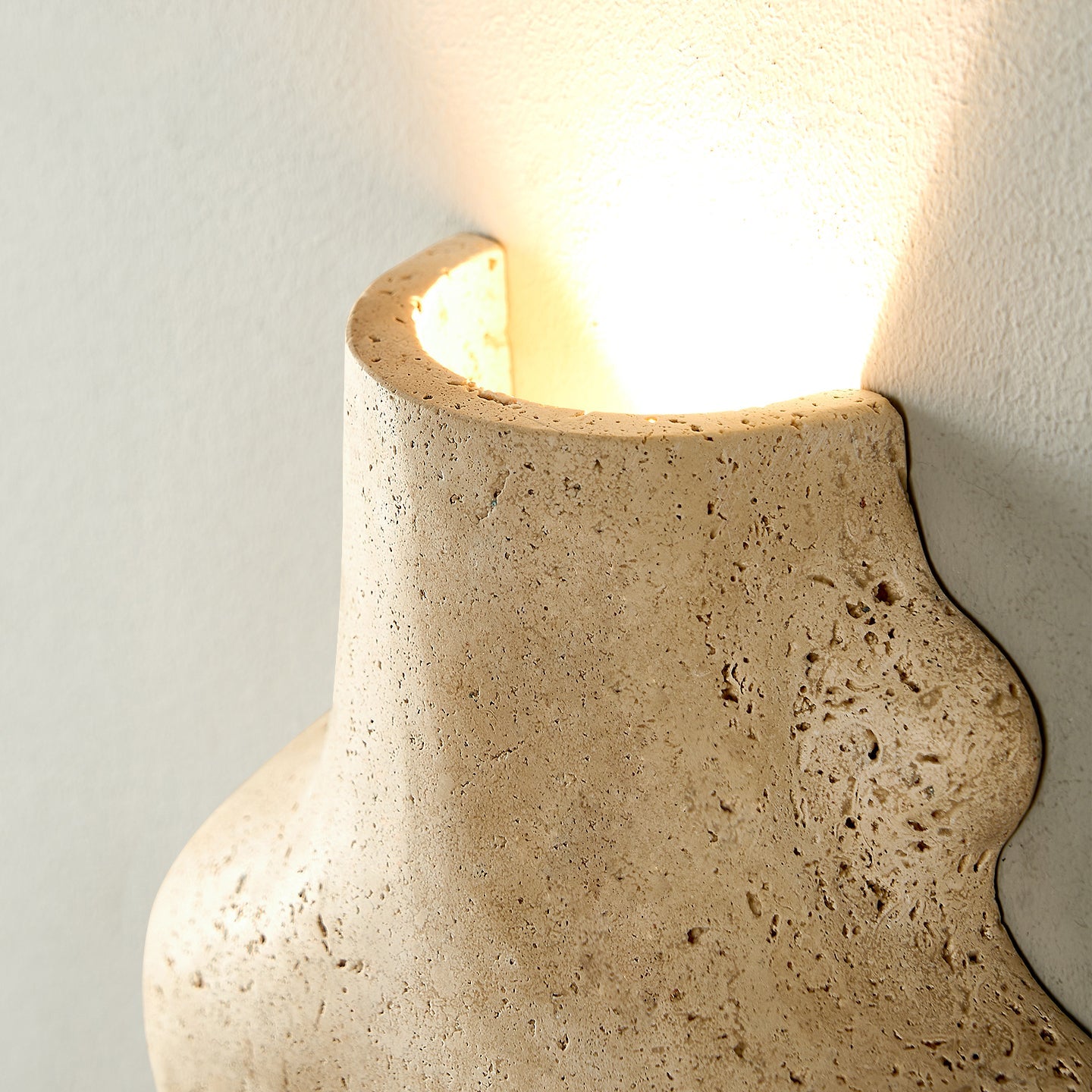 Kirai Travertine Wall Lamp