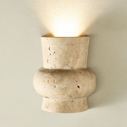 Kirai Travertine Wall Lamp
