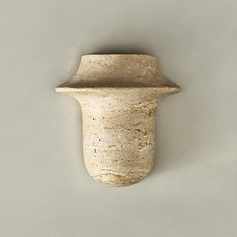 Kirai Travertine Wall Lamp