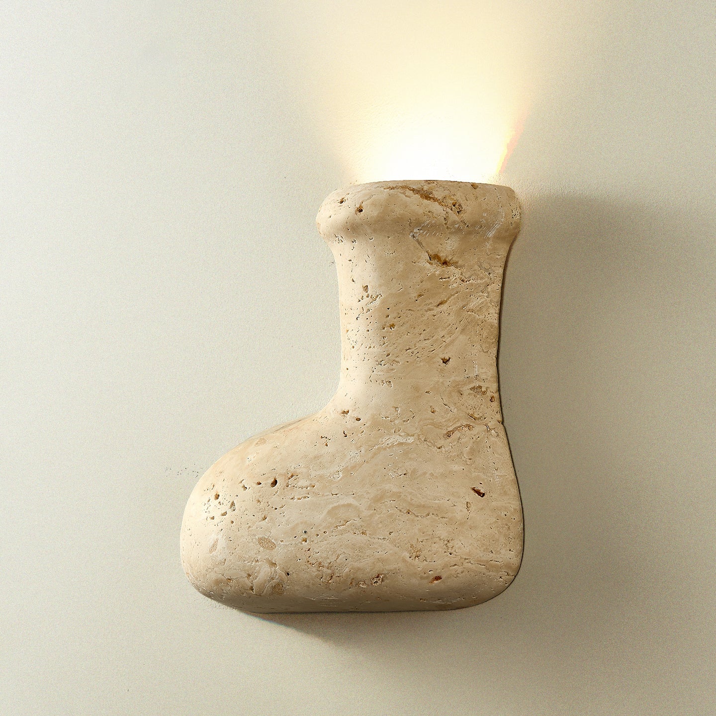 Kirai Travertine Wall Lamp