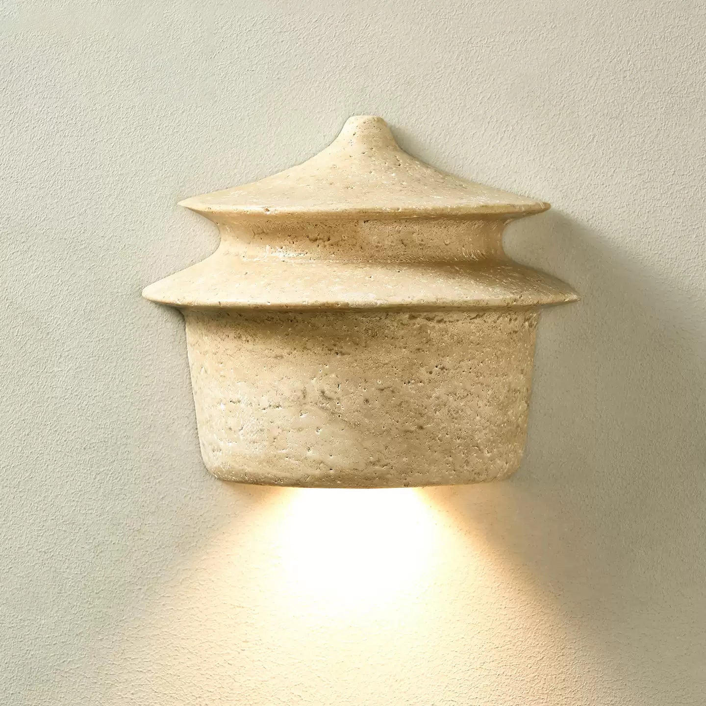 Kirai Travertine Wall Lamp