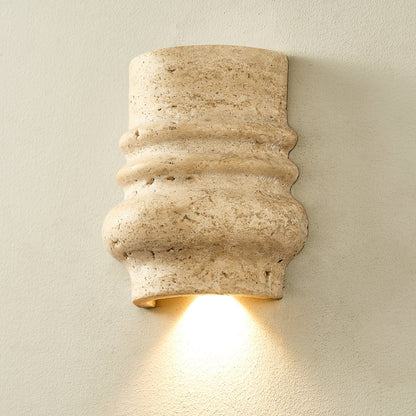 Kirai Travertine Wall Lamp