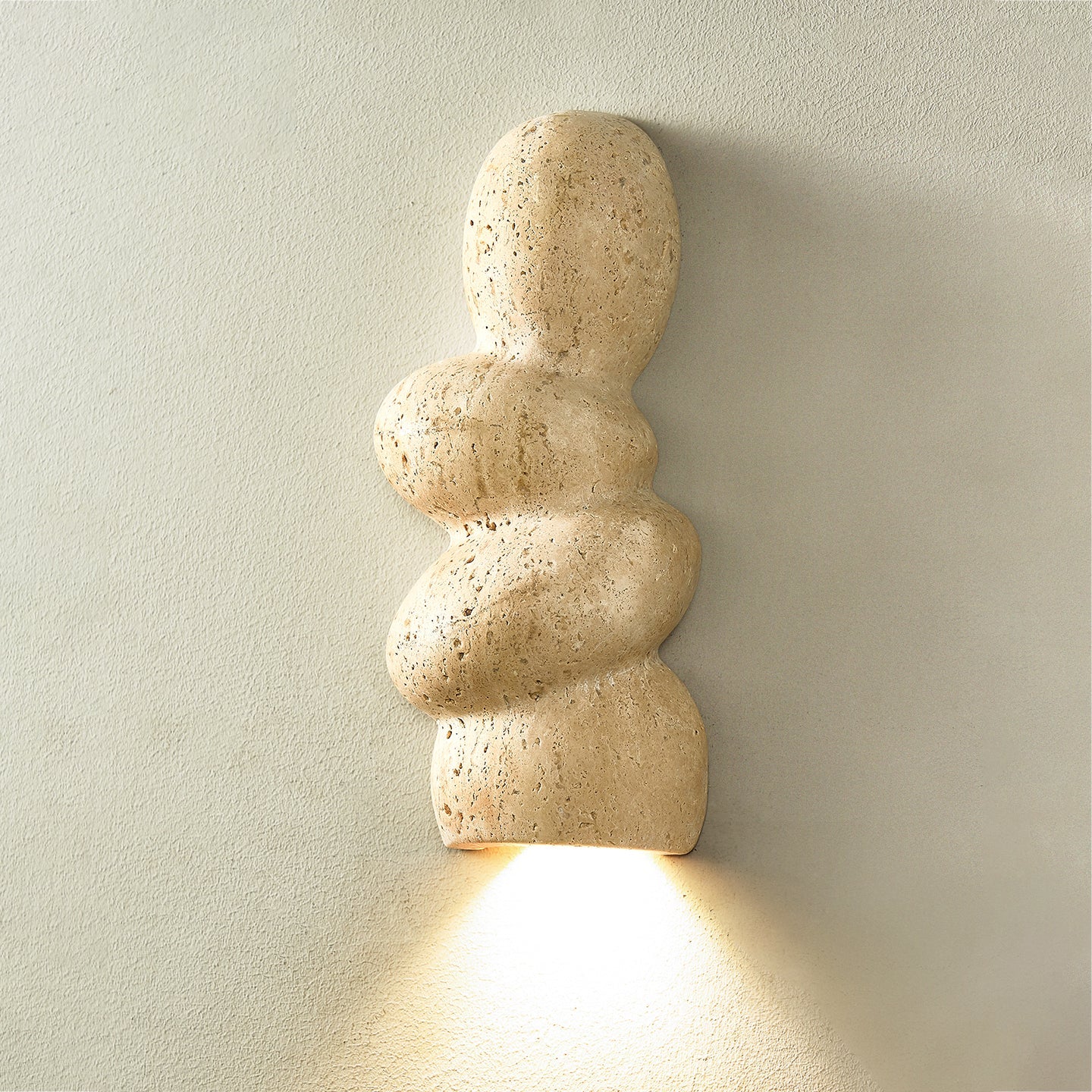 Kirai Travertine Wall Lamp