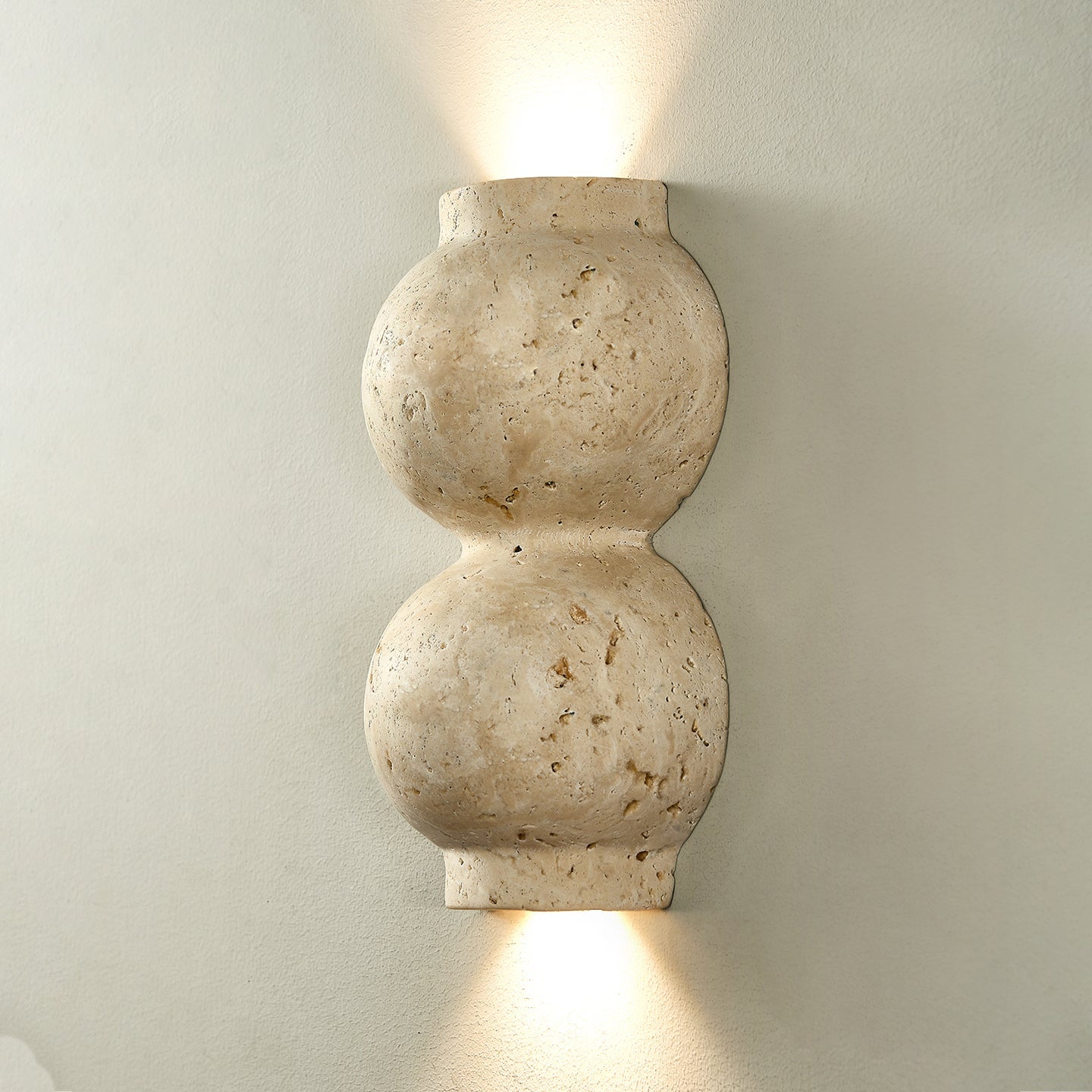 Kirai Travertine Wall Lamp
