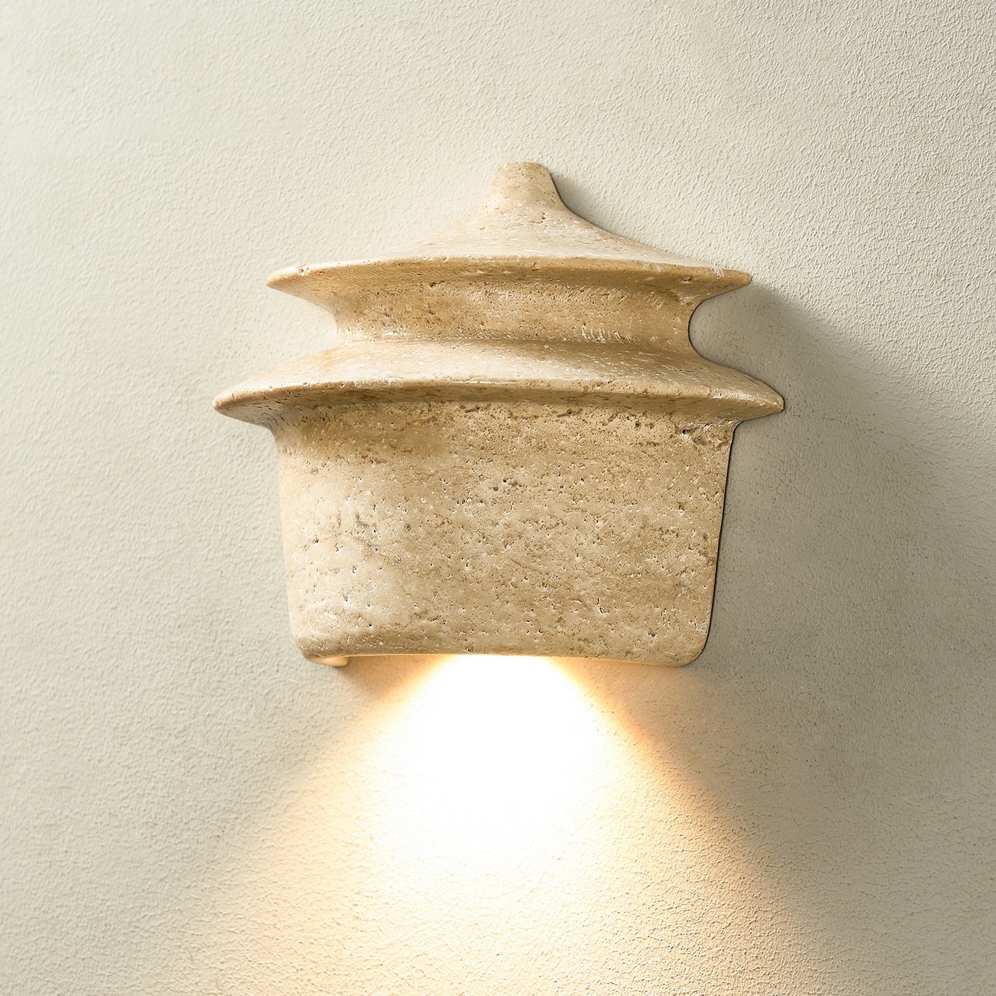 Kirai Travertine Wall Lamp