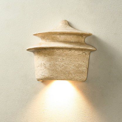 Kirai Travertine Wall Lamp