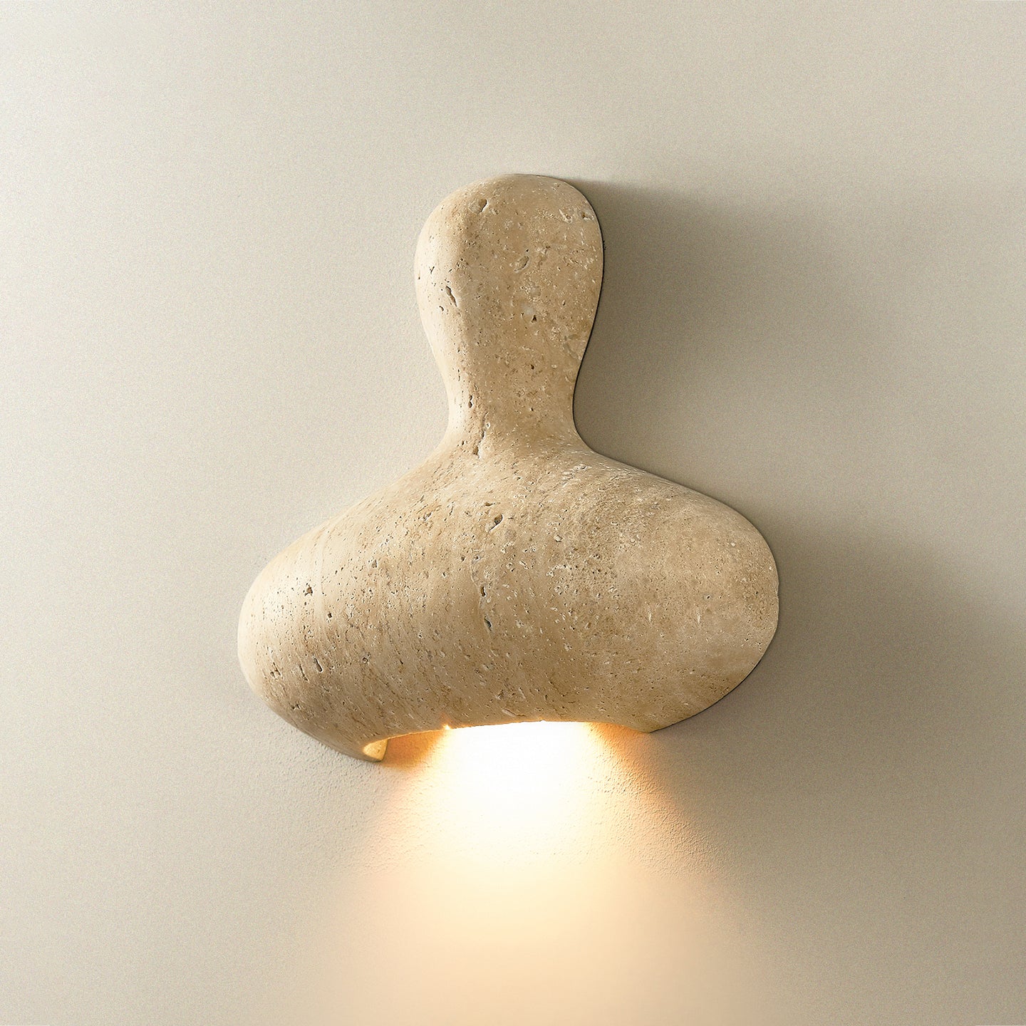 Kirai Travertine Wall Lamp