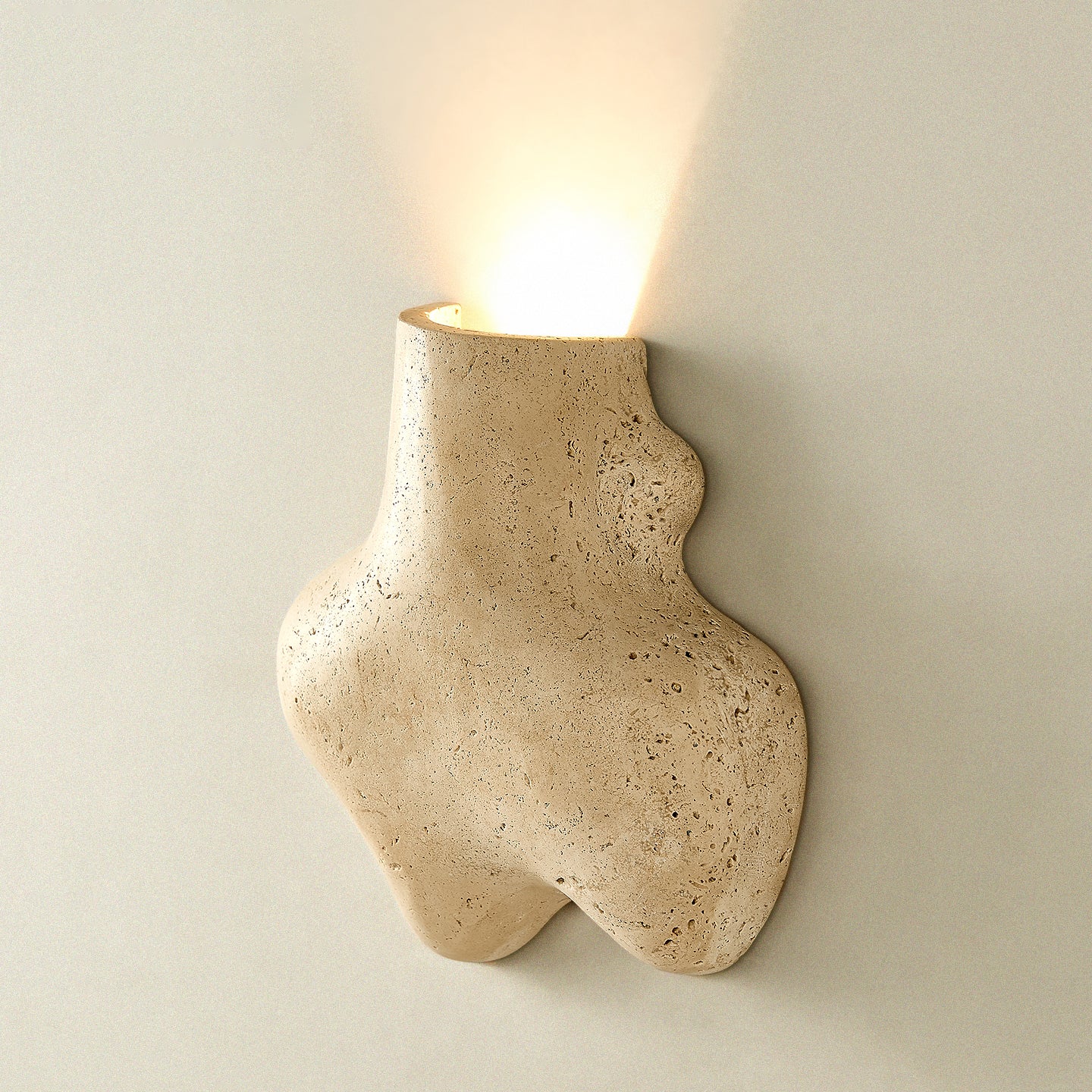 Kirai Travertine Wall Lamp