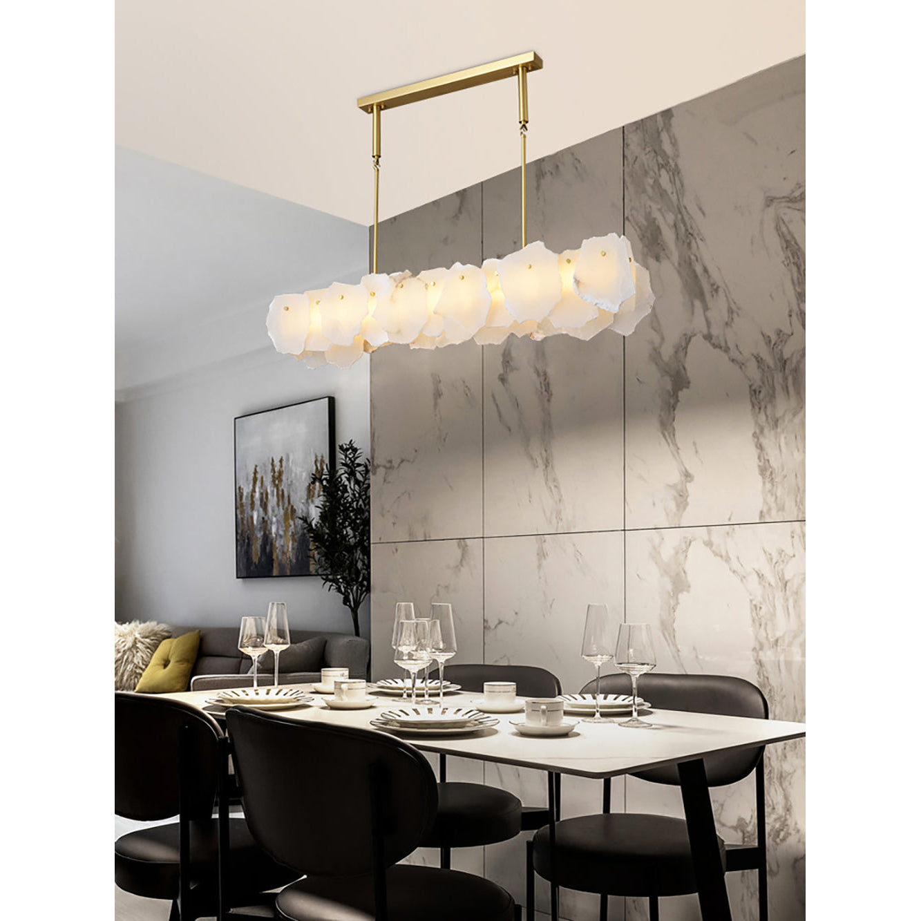 Renola Alabaster Chandelier