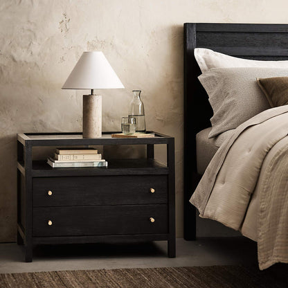 Wynai Travertine Table Lamp