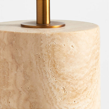Wynai Travertine Table Lamp