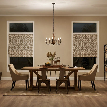Vesance Wood Chandelier