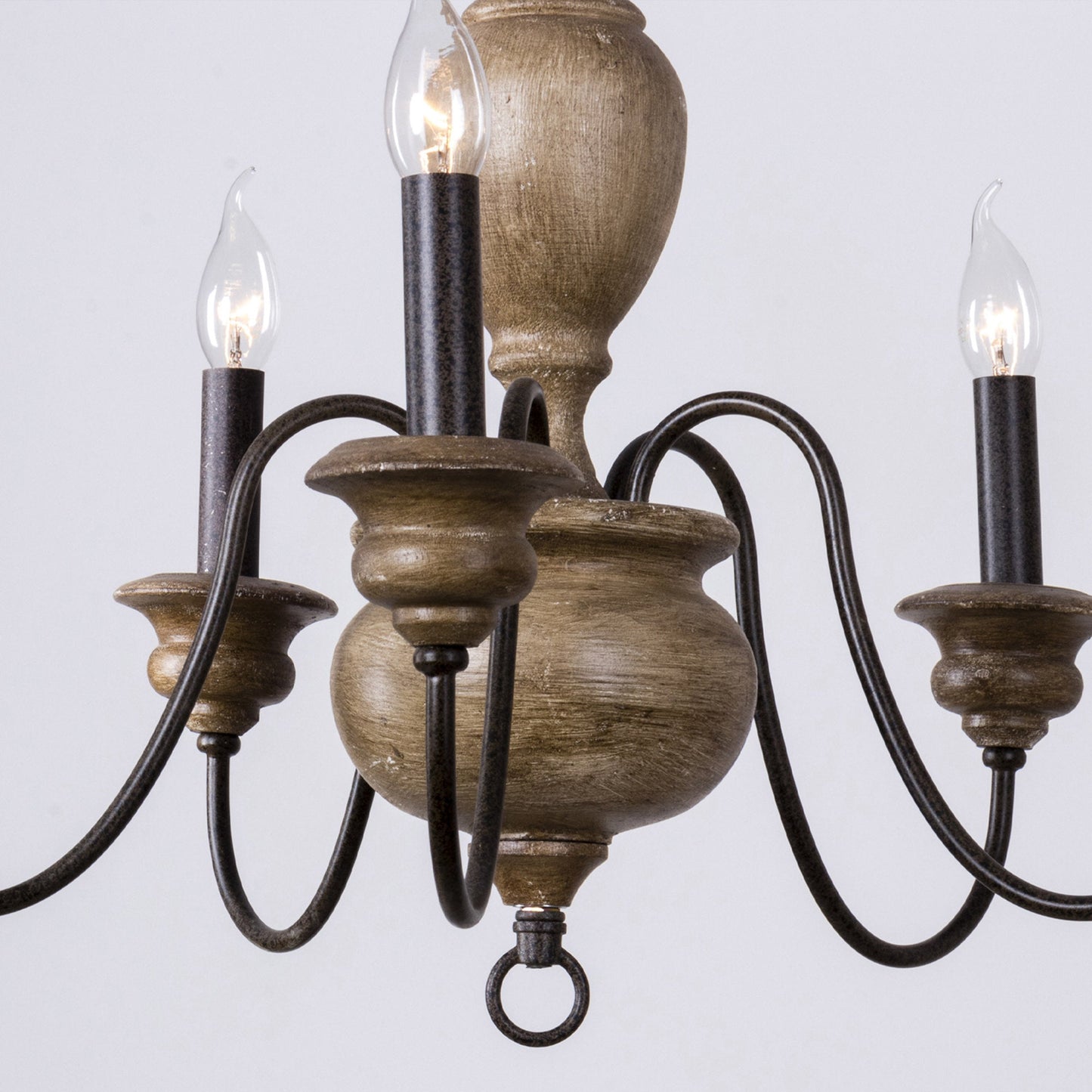 Vesance Wood Chandelier