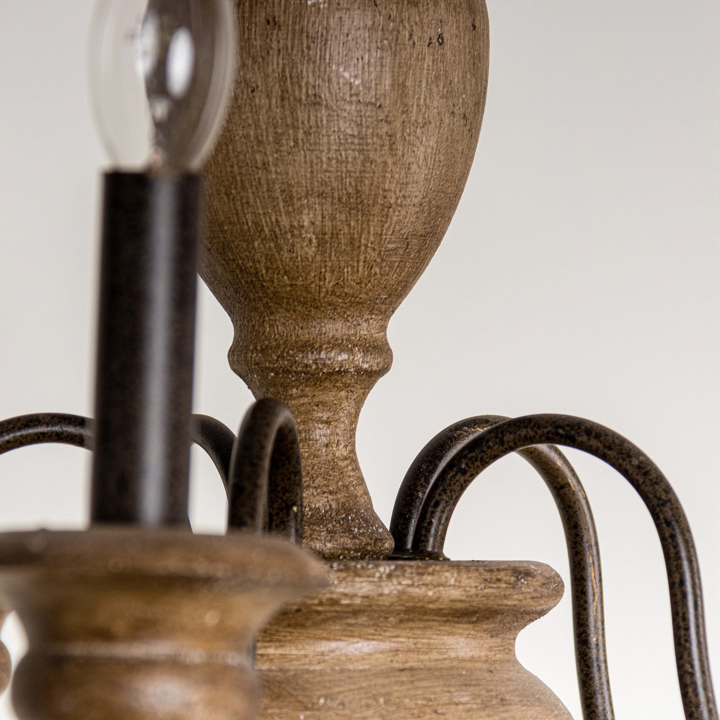 Vesance Wood Chandelier