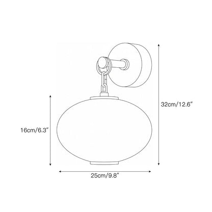 Marune Alabaster Wall Sconce