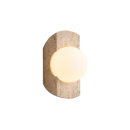 Belara Travertine Wall Lamp