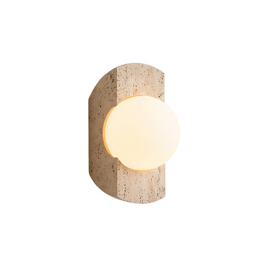 Belara Travertine Wall Lamp
