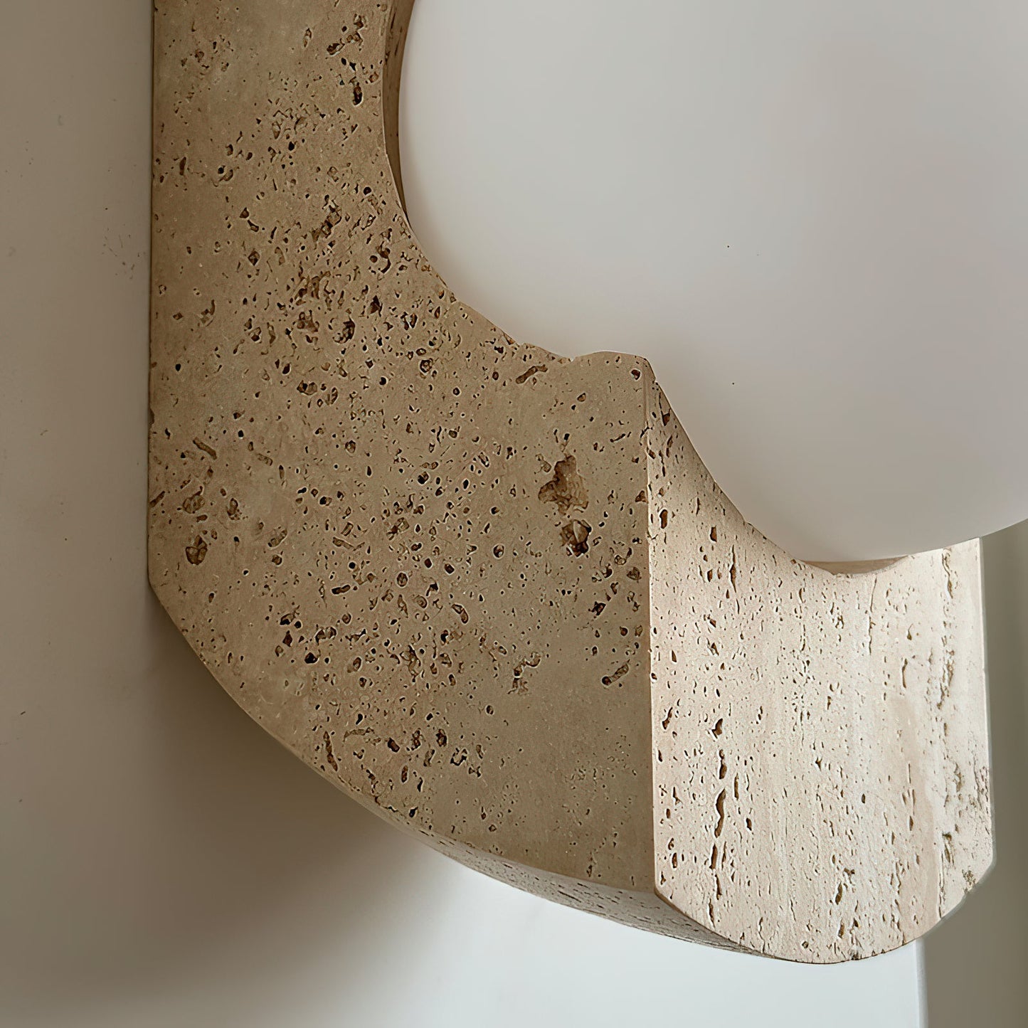 Belara Travertine Wall Lamp