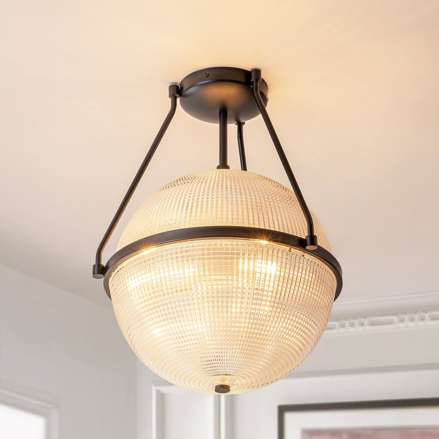 Melai Glass Ceiling Lamp