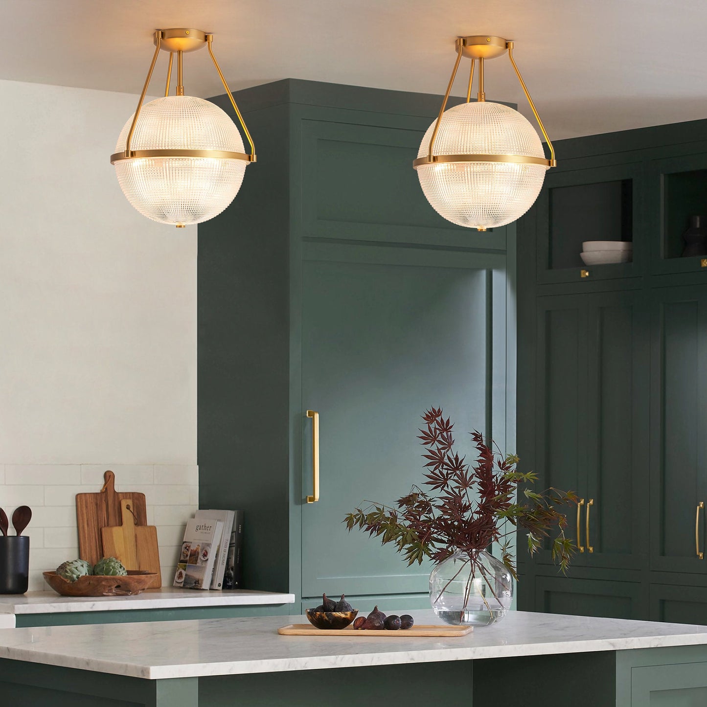 Melai Glass Ceiling Lamp