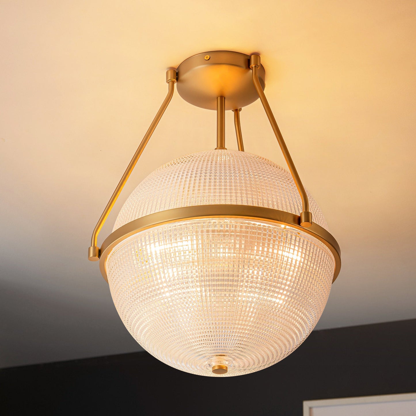 Melai Glass Ceiling Lamp