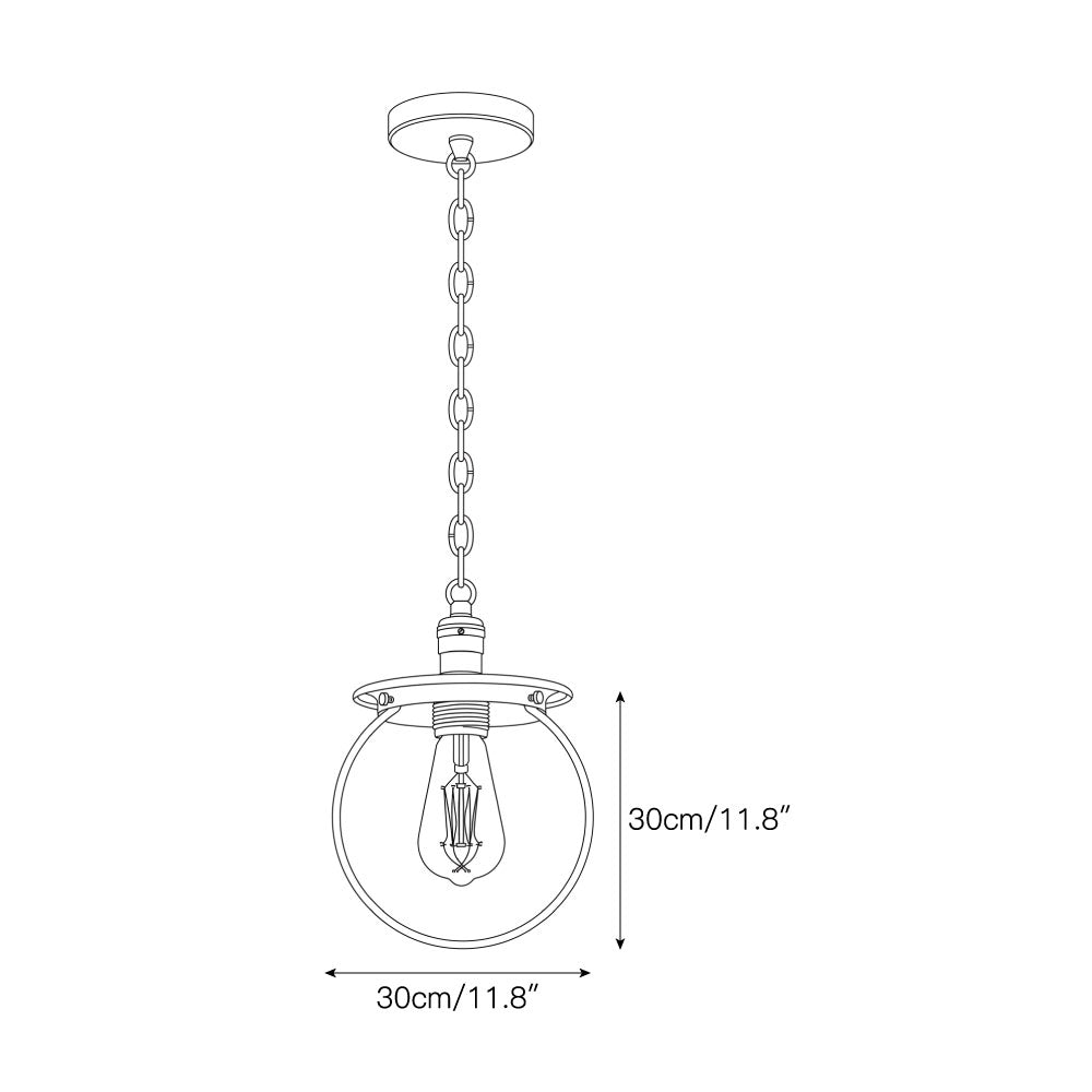 Nolan Globe Pendant Lamp
