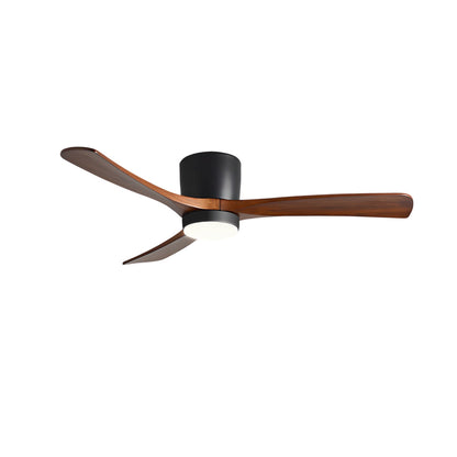 Nordic Wooden Ceiling Fan Light