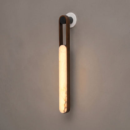 Fala LED Alabaster Wall Sconce