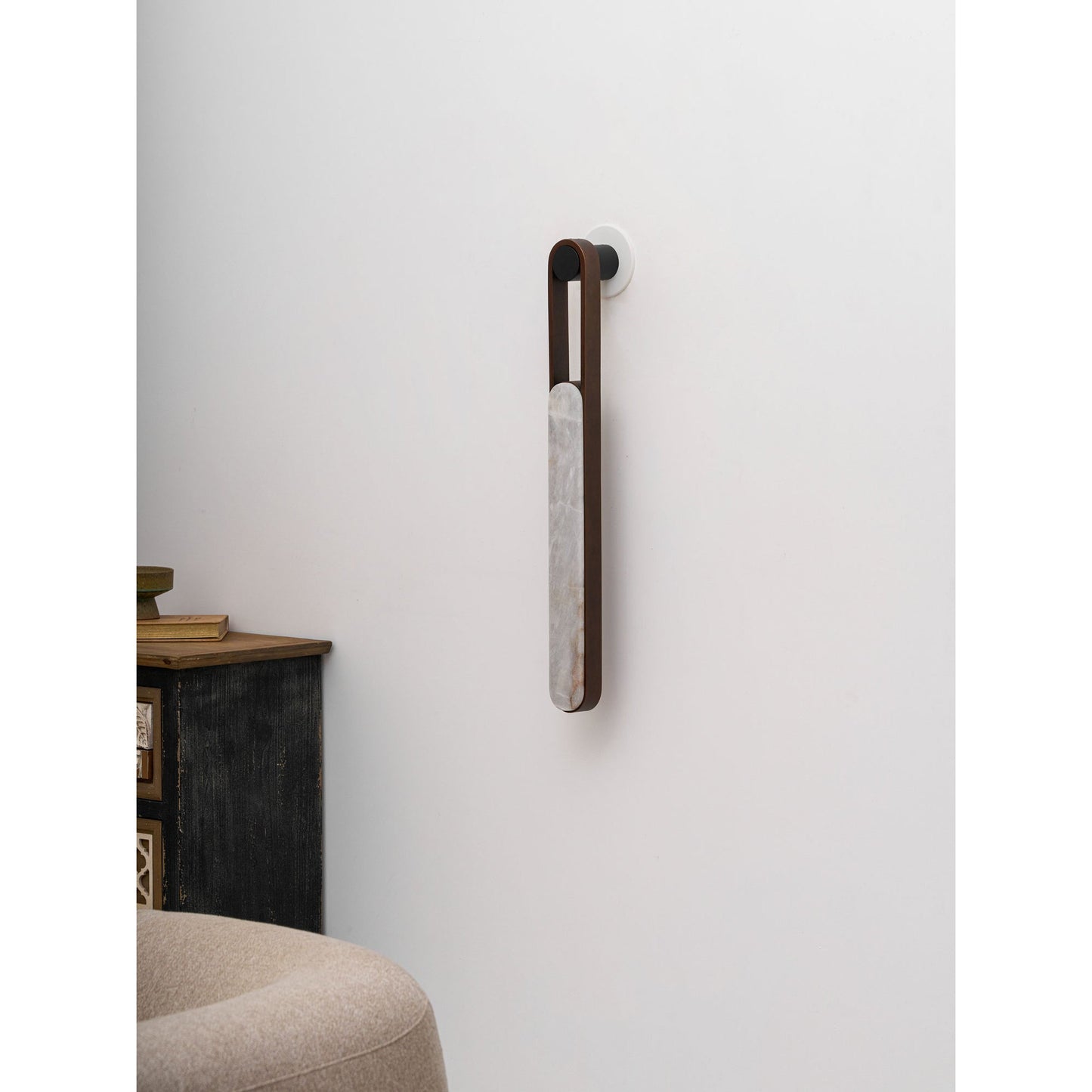 Fala LED Alabaster Wall Sconce