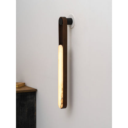 Fala LED Alabaster Wall Sconce