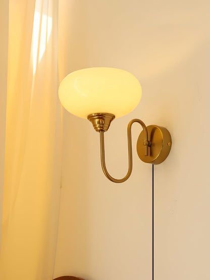 Vionor Glass Plug-in Wall Lamp