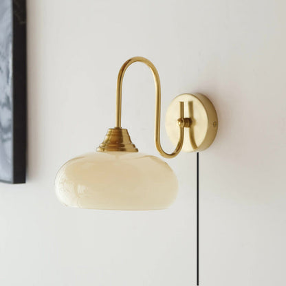 Vionor Glass Plug-in Wall Lamp