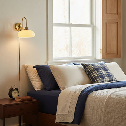 Vionor Glass Plug-in Wall Lamp