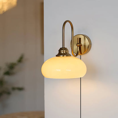 Vionor Glass Plug-in Wall Lamp